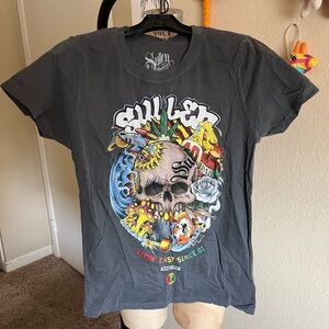 NWT Sullen charcoal grey Graphic Tee